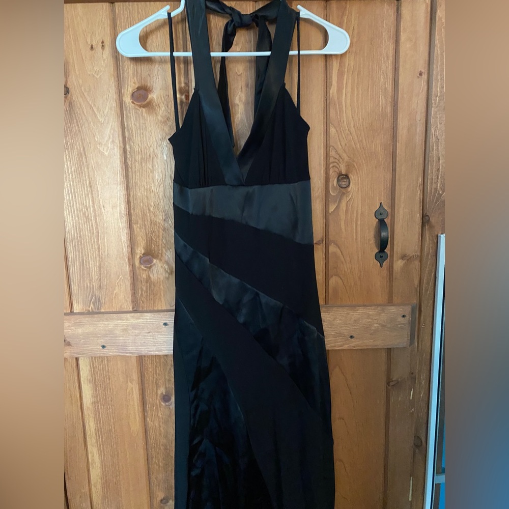Taboo Black Knee Length brides maid or HOCO dress